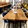 Kailash Parbat Restaurant - Syed Alwi Road | Product Seen: [Elephant Side Chair & Customised Walnut top + Anderson table base]